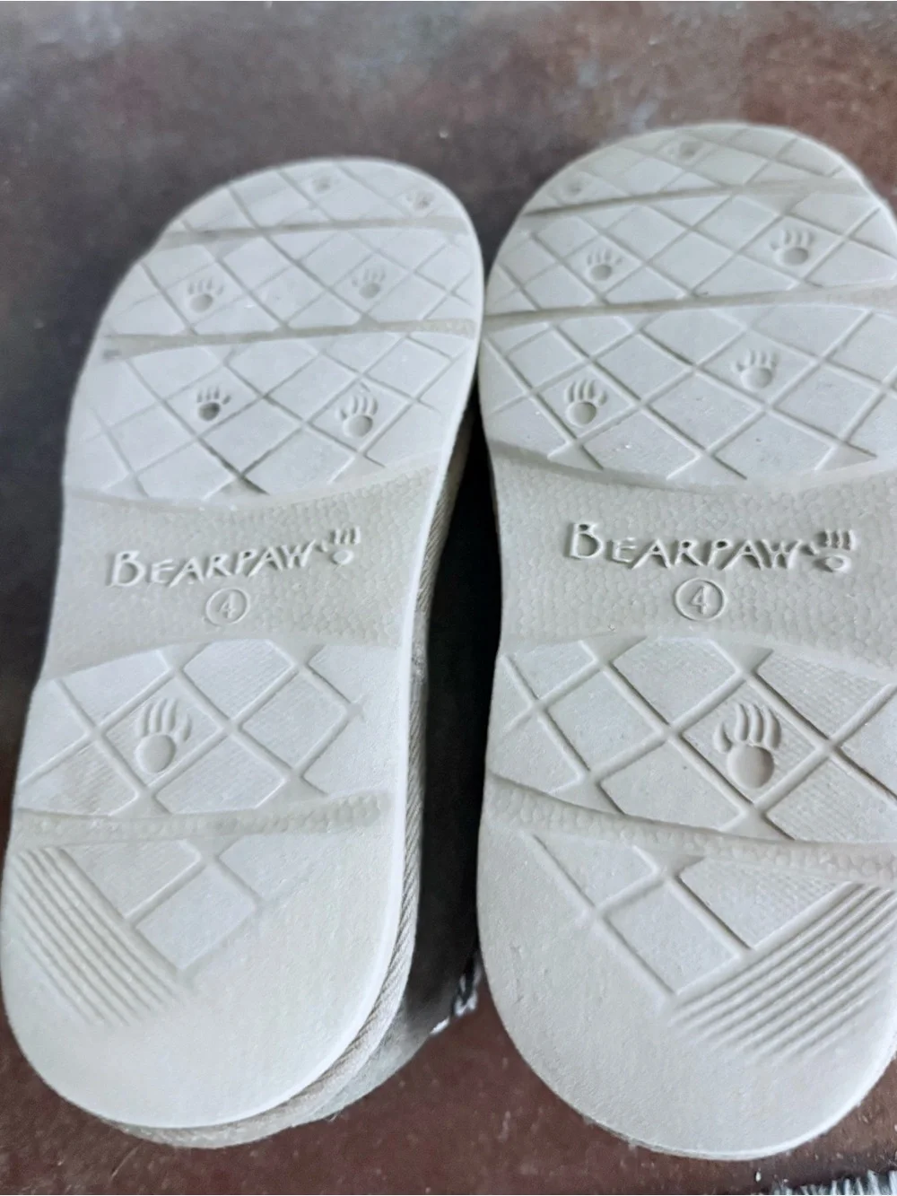BearPaw Big Kids Slip-On Suede Slippers